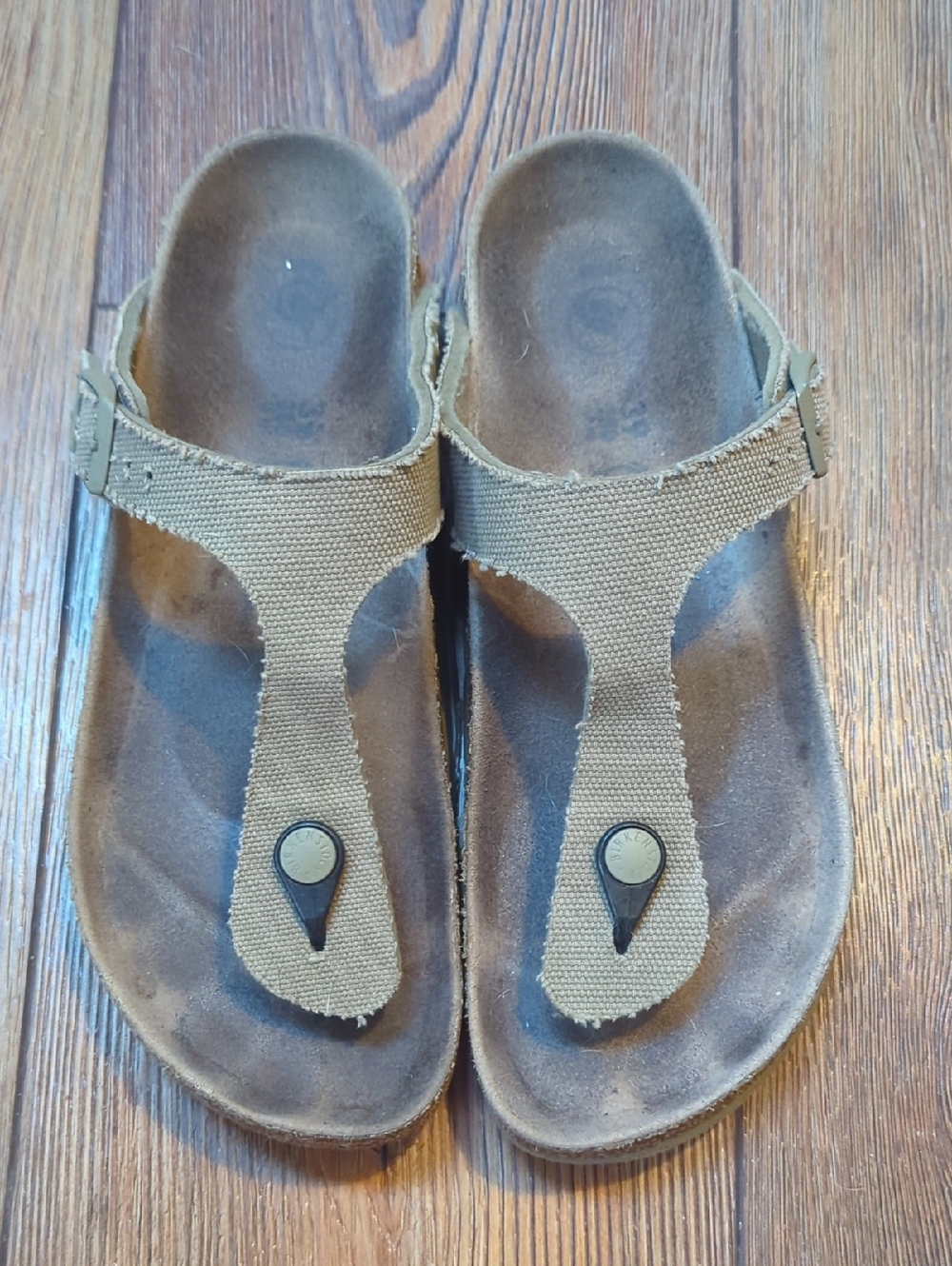 Birkenstock Women's Khaki Sandals 39